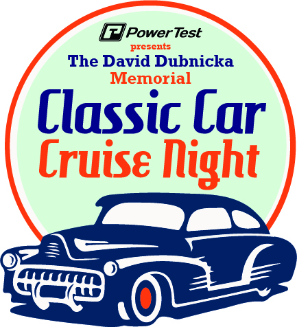 2022 CruiseNight PowerTest Dubnicka logo