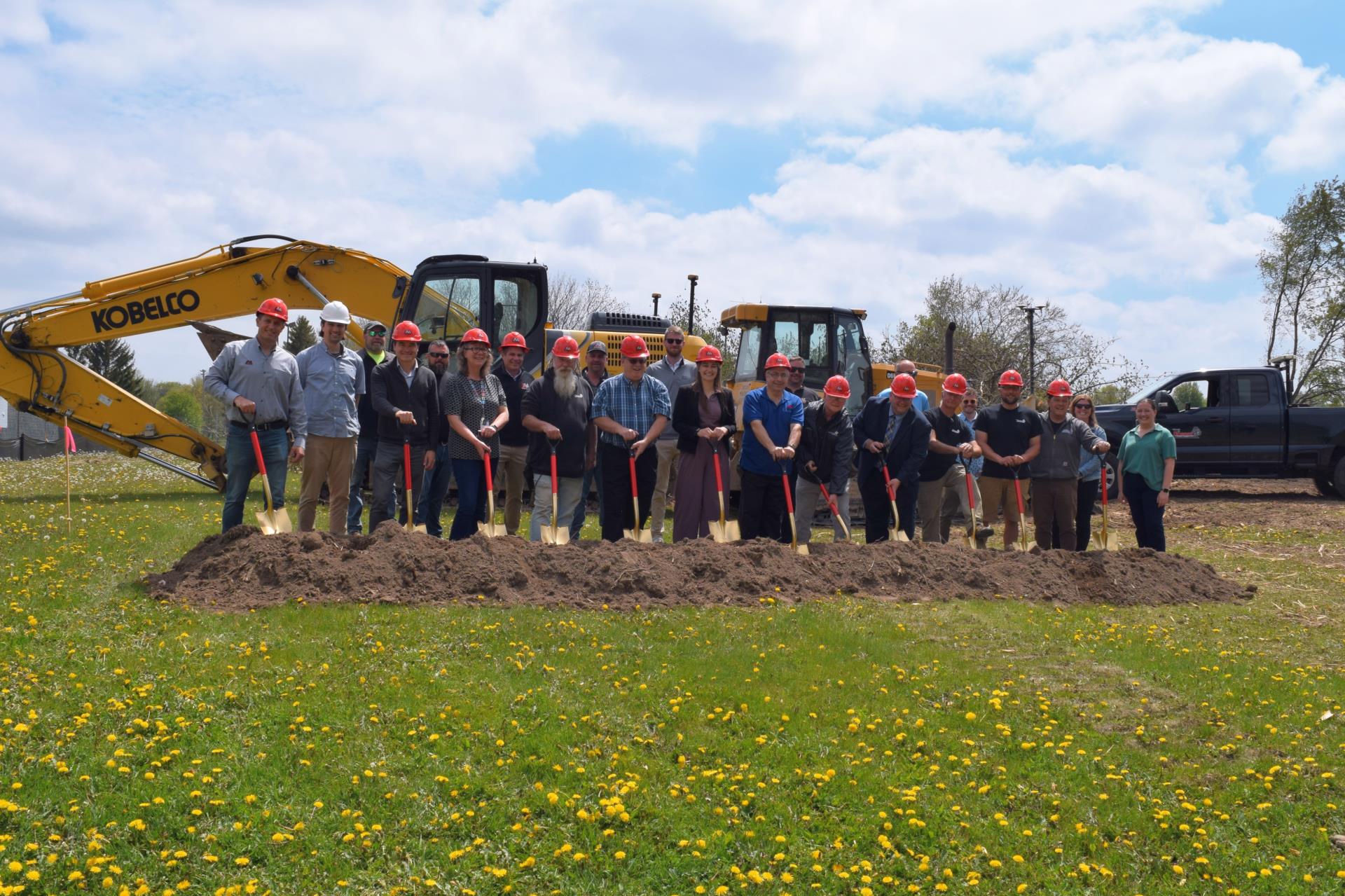 park shop groundbreaking
