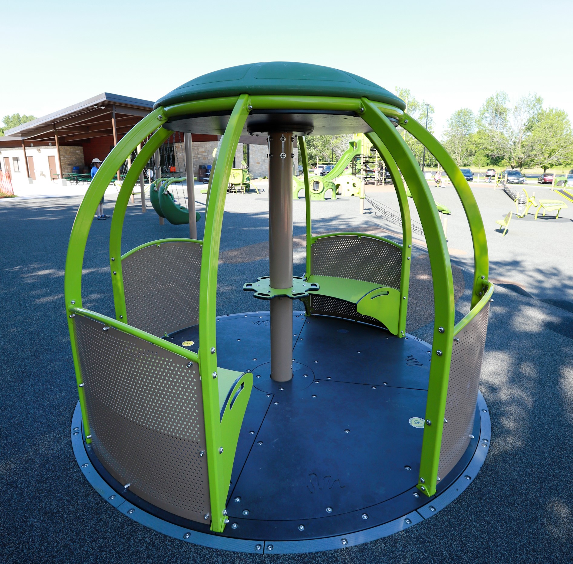 The Grove Playground Merry-go-Round
